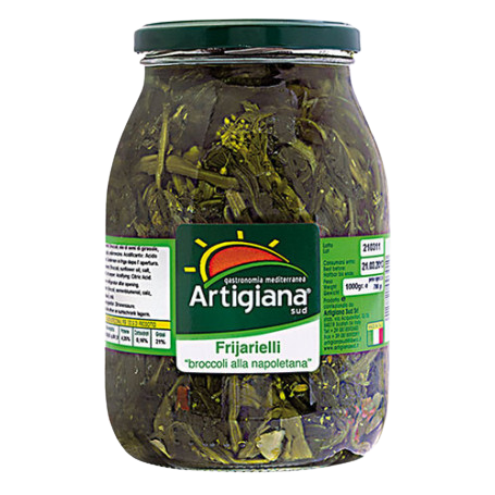 ARTIGIANA SUD BROCCOLI FRIARIELLI NAPOLETANI 1 KG (6 in a box)