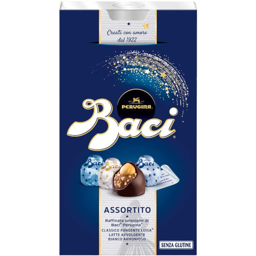 PERUGINA BACI BIJOU ASSORTED 200 GR (10 in a box)