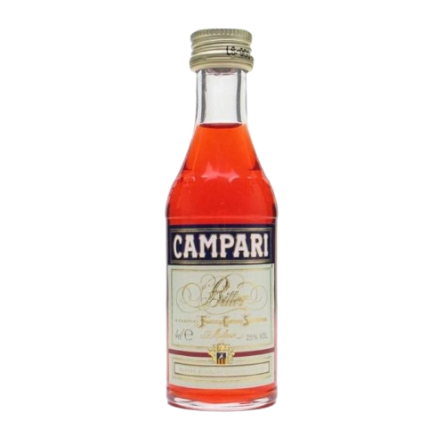 CAMPARI MIGNON BITTER APERITIF 5 CL X24 ( 8 in a box )