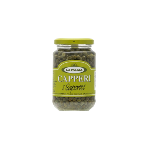 LA PALMA CAPERS IN BRINE JAR 370 GR (12 in a box)