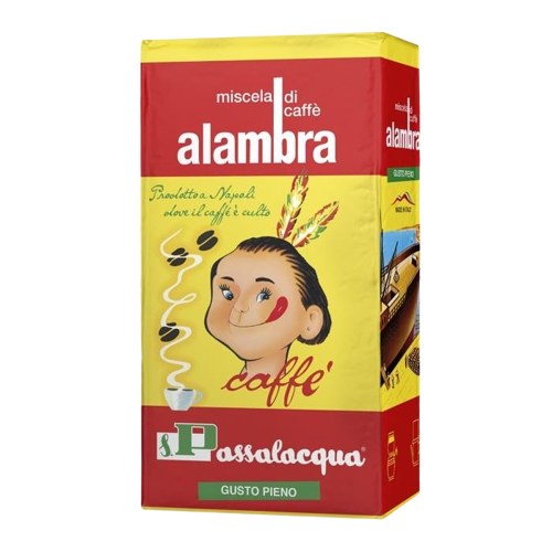 PASSALACQUA COFFEE GROUND ALAMBRA 250 GR (24 in a box)