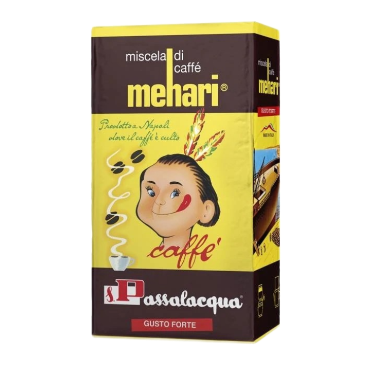 PASSALACQUA COFFEE GROUND MEHARI 250 GR (24 in a box)