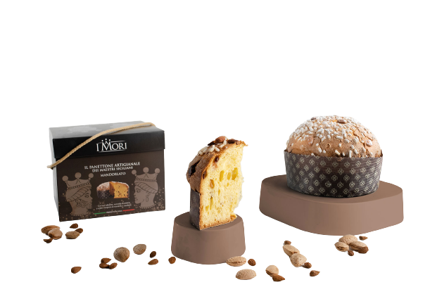 MORI PANETTONE ARTIGIANALE MANDORLATO 900 GR (12 in a box)