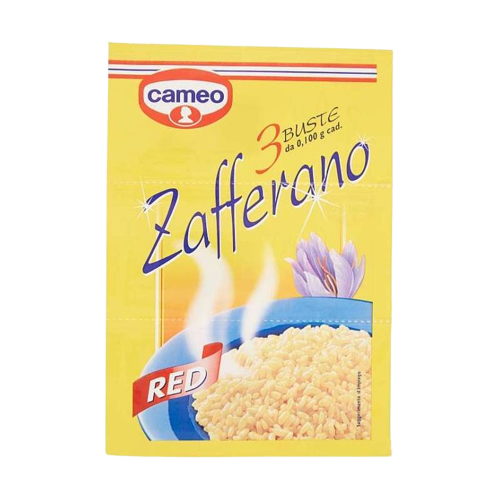 CAMEO SPICES SAFFRON POWDER 0.1 GR X3 (50 in a box)