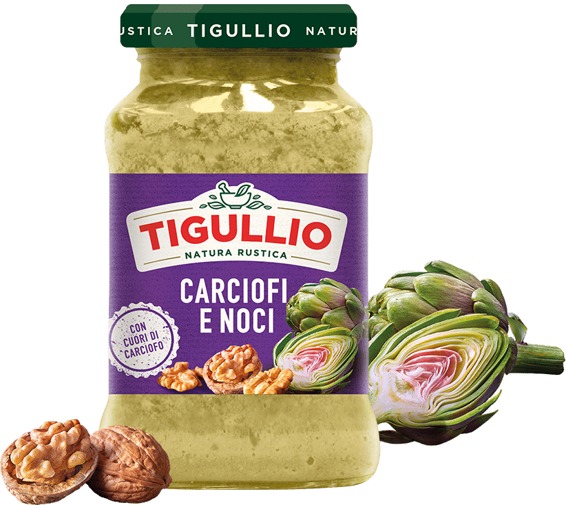 STAR TIGULLIO PESTO ARTICHOKES AND NUTS 185 GR (12 in a box)