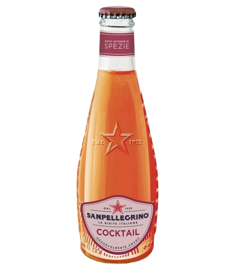 SAN PELLEGRINO COCKTAIL NON-ALCOHOLIC GLASS 20 CL X4 (6 in a box)