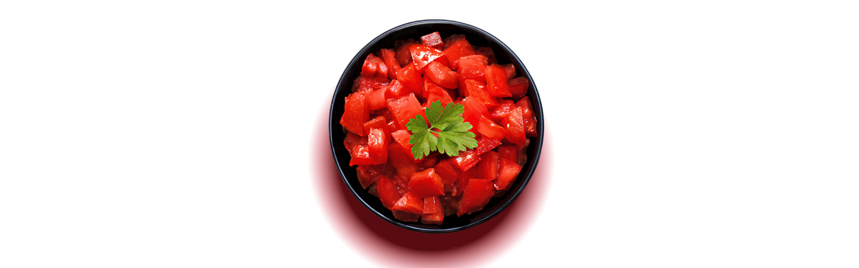 ROSSO GARGANO POMODORI CUBETTATA DI PUGLIA TIN 3 KG (6 in a box)