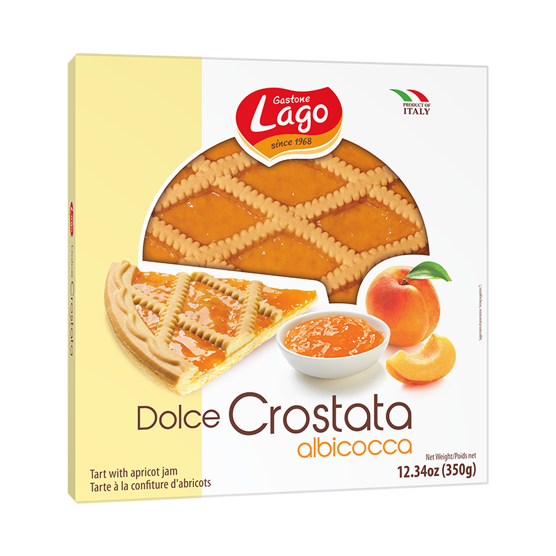 ELLEDI CROSTATA APRICOT 350 GR (12 in a box)