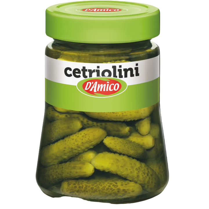 D'AMICO GHERKINS IN OIL 300 GR (8 in a box)