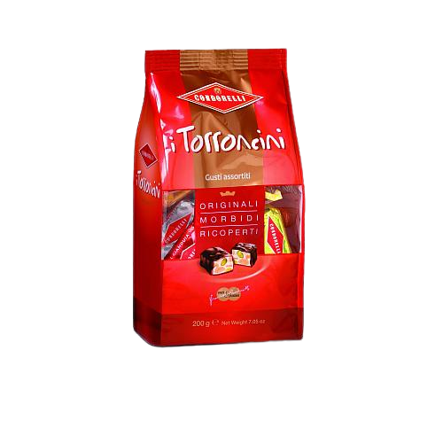 CONDORELLI PRALINES TORRONCINI SOFT ASSORTED 200 GR (30 in a box)