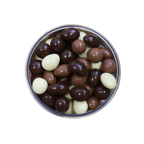 FATINA DRIED FRUITS ALMONDS COVERED CHOCOLATE MIX 160 GR (12 in a box)