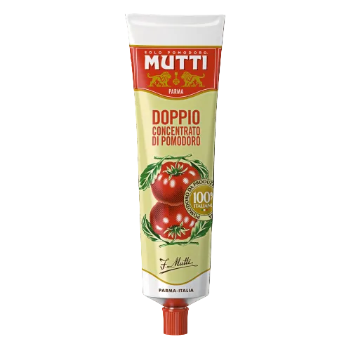 MUTTI TOMATO PASTE DOUBLE TUBE 130 GR (24 in a box)