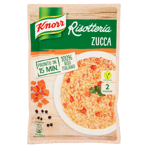 KNORR RISOTTERIA RISOTTO WITH PUMPKIN 175 GR (15 in a box)
