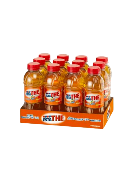 ESTATHE' TEA PEACH PET 400 ML (12 in a box)