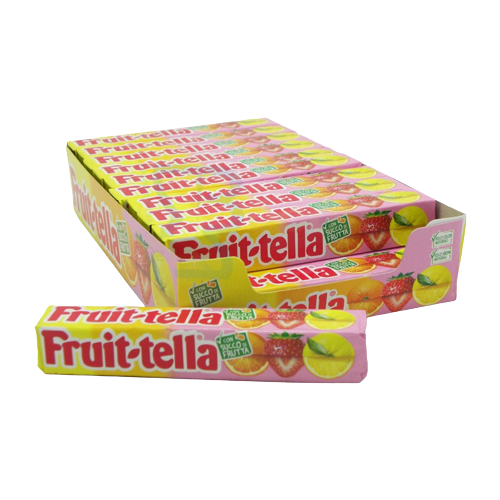 FRUITTELLA CANDY FRUITS STICK 85 GR (20 in a box)
