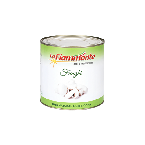 LA FIAMMANTE MUSHROOMS IN BRINE 2.55 KG (6 in a box)