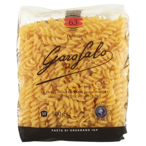 GAROFALO PASTA DI GRAGNANO IGP FUSILLI N.63 500 GR (16 in a box)