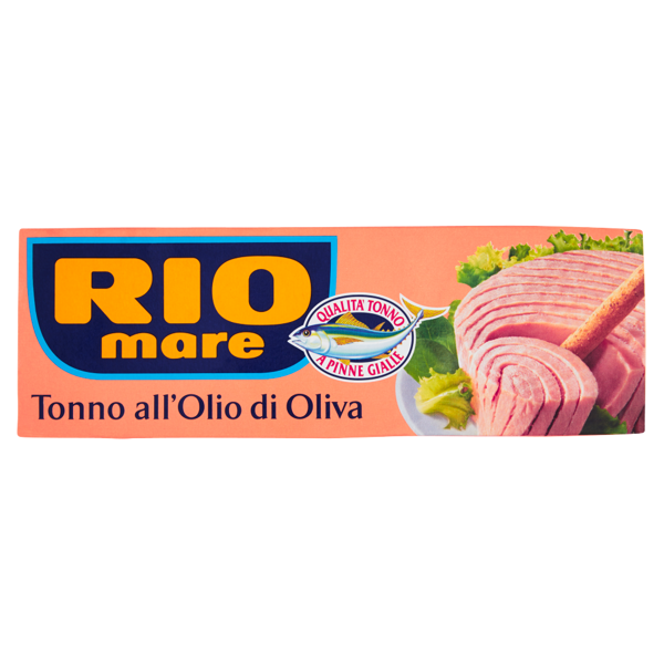 RIOMARE TUNA IN OLIVE OIL 80 GR X4 (24 in a box)