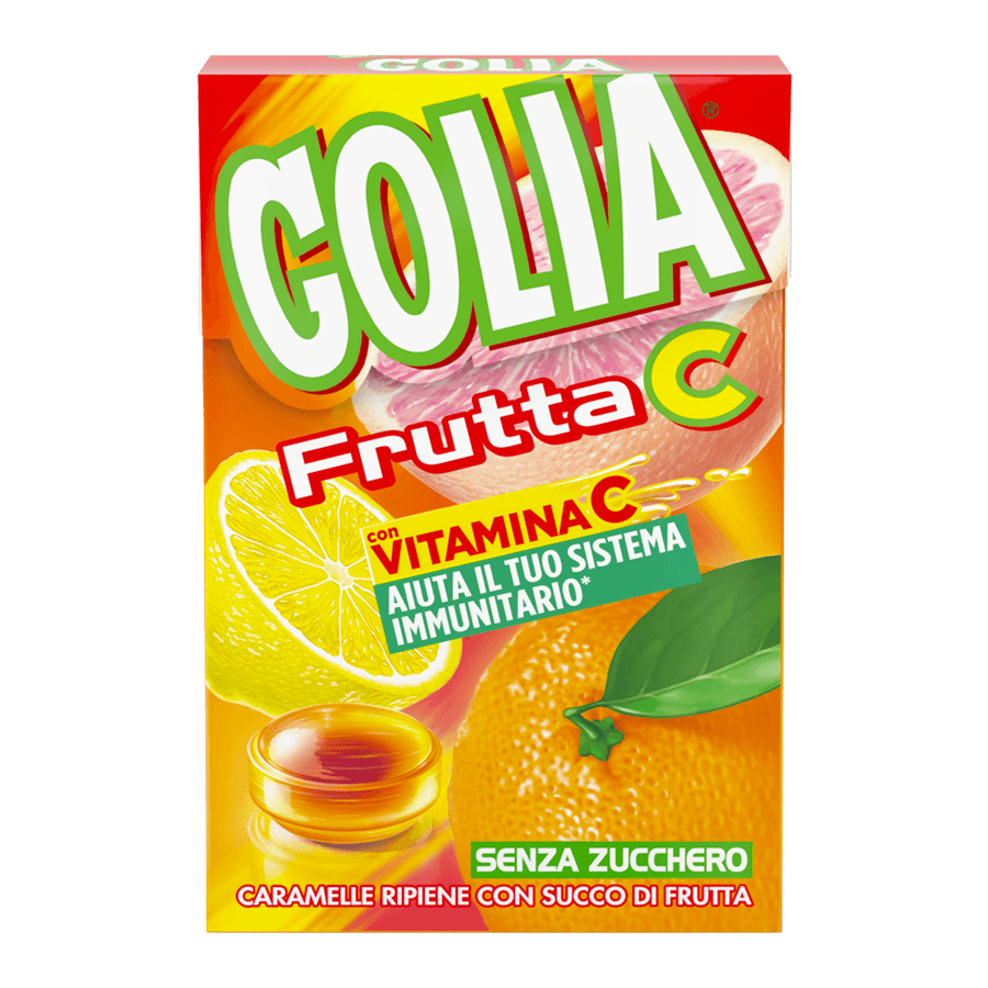 GOLIA CANDY FRUITS C SUGAR FREE ASTUCCIO 49 GR (20 in a box)