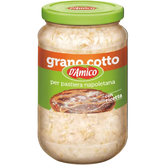D'AMICO DOLCE AMICO COOKED WHEAT 580 GR (8 in a box)
