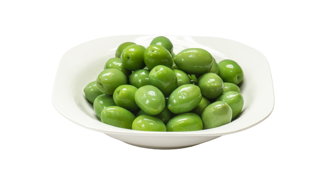 MICCIO OLIVES GREEN ROUND SICILIA 200 GR (12 in a box)