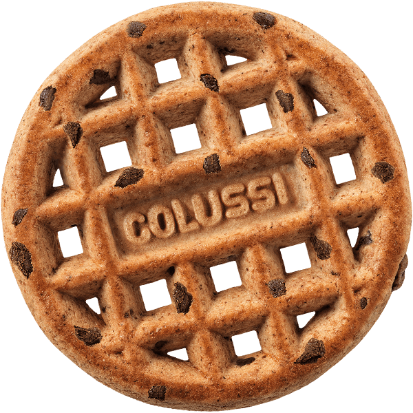 COLUSSI BISCOTTI WHOLEMEAL GRAN TURCHESE GOCCE CIOCCOLATO 340 GR (12 in a box)