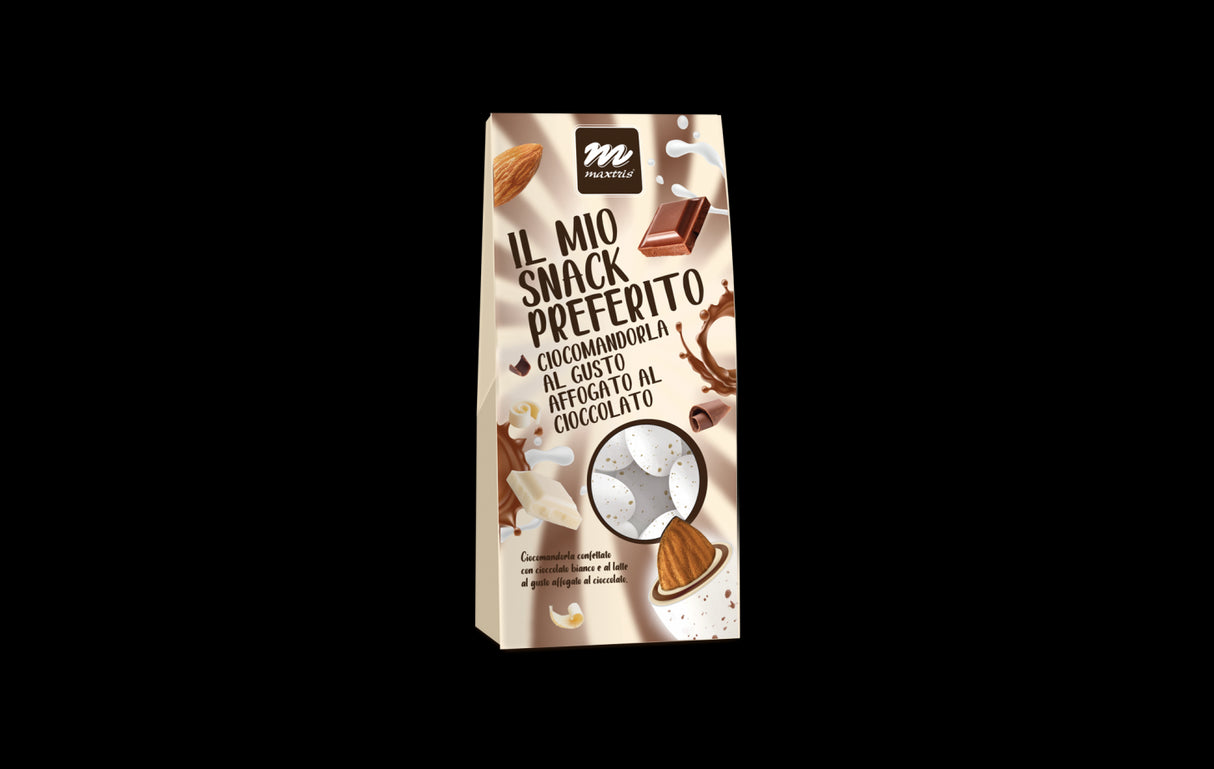 MAXTRIS CONFETTI SNACK CHOCO-NOG 150 GR (12 in a box)