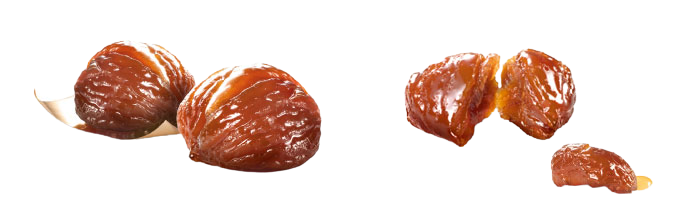 VERGANI MARRON GLACES GIGANTI GOLD SELECTION 230 GR (8 in a box)