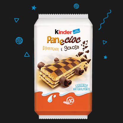 KINDER PAN E CIOC X10 300 GR (12 in a box)