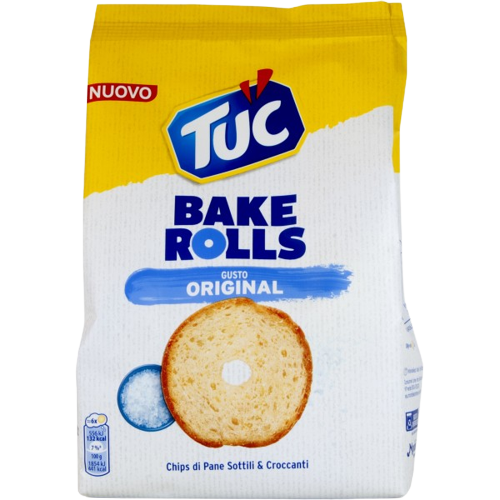 SAIWA TUC SNACK BAKE ROLLS ORIGINAL 100 GR (8 in a box)