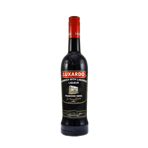 LUXARDO SAMBUCA PASSIONE NERA LIQUORICE LIQUEUR 70 CL (6 in a box)