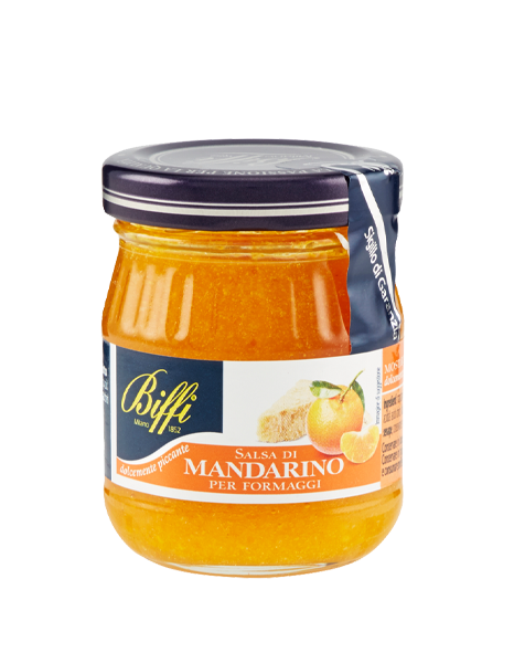 BIFFI SPREAD SAUCE MANDARINO JAR 100 GR (12 in a box) FOR CHEESE