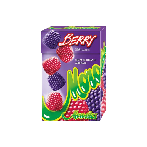 MOROSITAS CANDY BERRY FRUITS ASTUCCIO 60 GR (16 in a box)