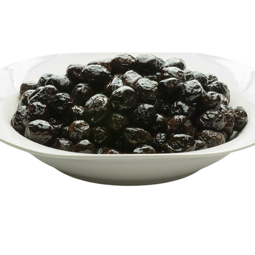 MICCIO OLIVES BLACK DRIED 150 GR (12 in a box)