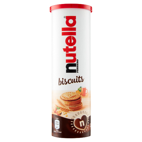 NUTELLA BISCUITS TUBE 166 GR (20 in a box)