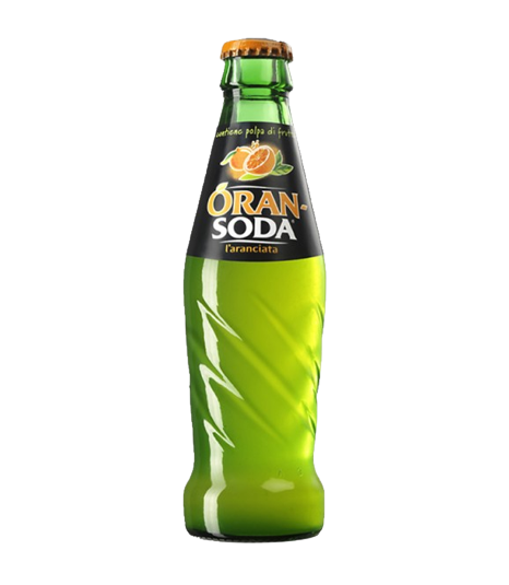 ORANSODA DRINK ORANGE GLASS 20 CL X6 (4 in a box)