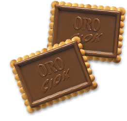 SAIWA ORO CIOK BISCOTTI MILK CHOCOLATE X10 250 GR (14 in a box)