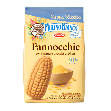 MULINO BIANCO BISCOTTI PANNOCCHIE 350 GR (12 in a box)