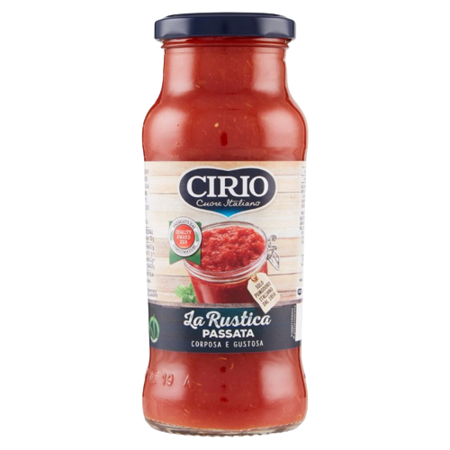 CIRIO PASSATA DI POMODORO RUSTICA 350 GR X2 (6 in a box)