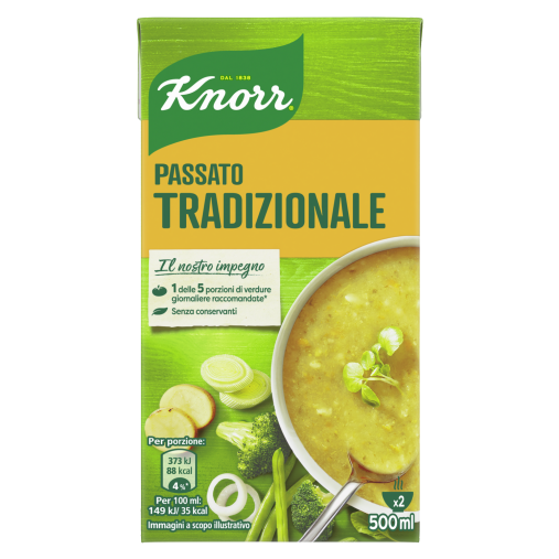 KNORR SOUP PASSATO TRADITIONAL BRICK 500 ML (12 in a box)