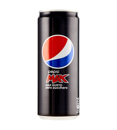 PEPSI COLA ZERO MAX SUGAR FREE CANS 330 ML (24 in a box)