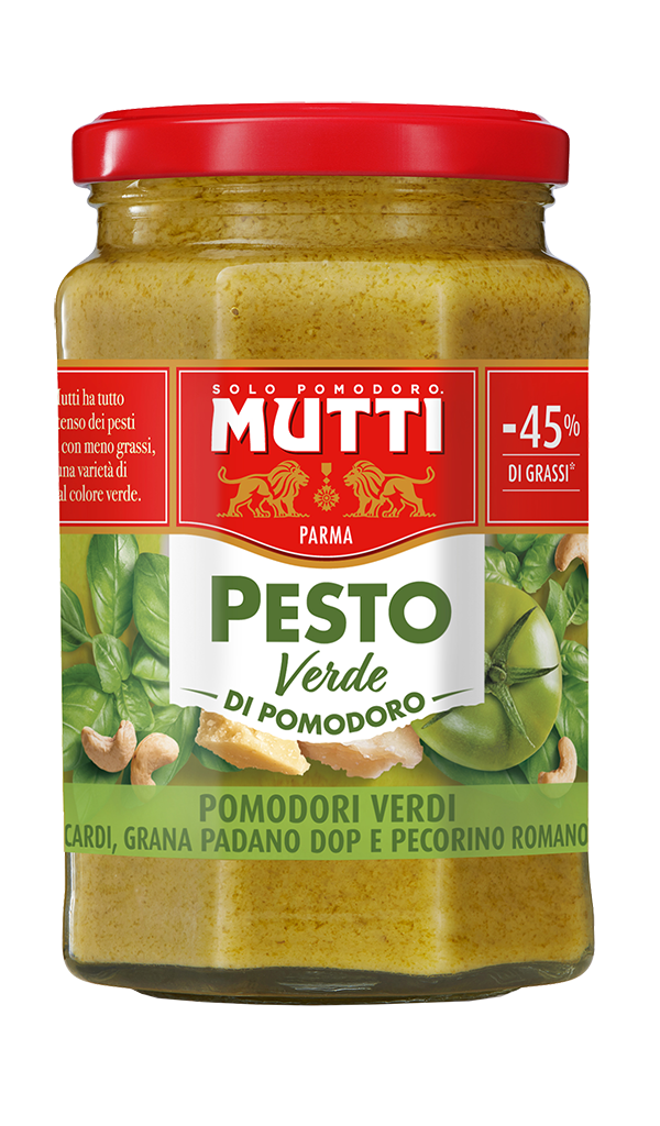 MUTTI PESTO GREEN OF TOMATOES 180 GR ( 12 in a box)