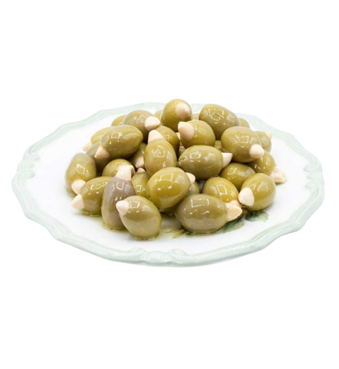 MICCIO OLIVES PITTED WITH ALMONDS 2 KG (1 in a box)
