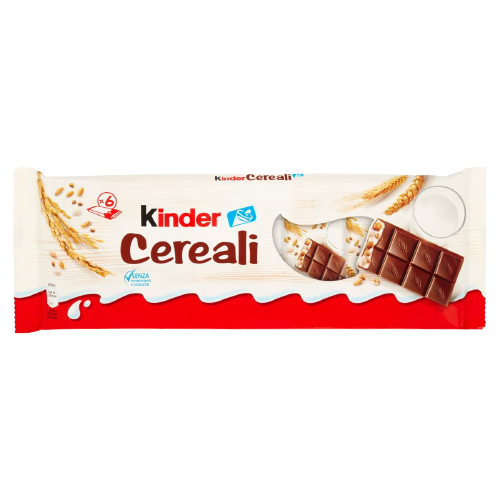 KINDER CEREALI CHOCOLATE AND PUFFED RICE T.6 138 GR (24 in a box)