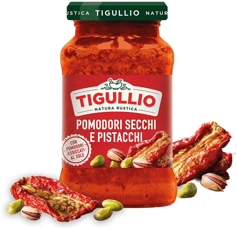 STAR TIGULLIO PESTO DRIED TOMATOES AND PISTACHIOS 190 GR (12 in a box)