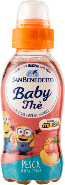 SAN BENEDETTO BABY TEA DETEINATED PEACH PET 250 ML (24 in a box)