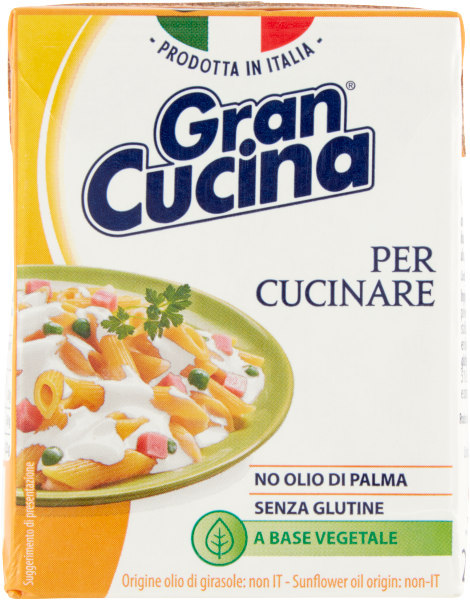 GRAN CUCINA PANNA DA CUCINA VEGETABLE 200 ML (24 in a box)