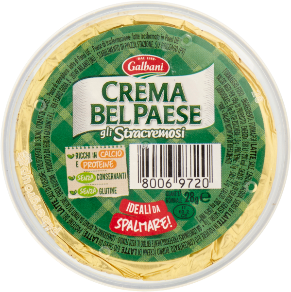 GALBANI CHEES SPREAD BEL PAESE STRACREMOSI X2 56 GR (24 in a box)