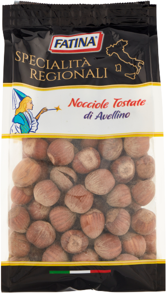 FATINA DRIED FRUITS HAZELNUTS AVELLINO ROASTED SHELLED 500 GR (12 in a box)