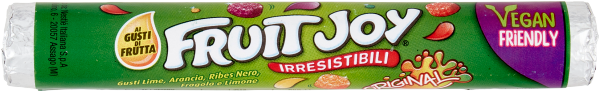 FRUITJOY CANDY GUMMIES ORIGINAL FRUITS STICK 52 GR (32 in a box)